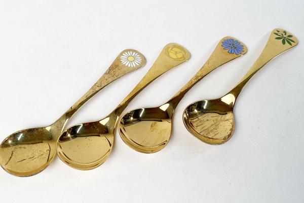 4 Georg Jensen Jahreslöffel